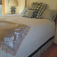 BS Denton Duvet and BS Ticking and Check Shams-image